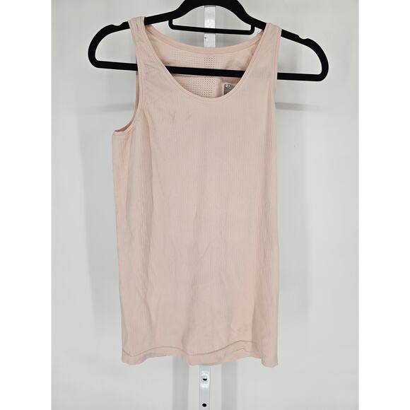 Athleta Women’s XL In Motion Seamless Pink Athletic Tank Yoga Gym - Picture 1 of 3